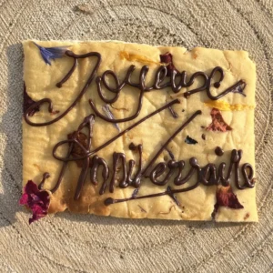 Plaquette Joyeux anniversaire – Classique